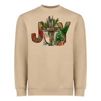 Mushroom joy christmas with cross bbs Heavyweight Sweatshirt - BundleAndBundleShop