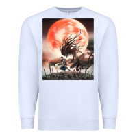 White bloodborne 99 Premium Sweatshirt - lanVoArt