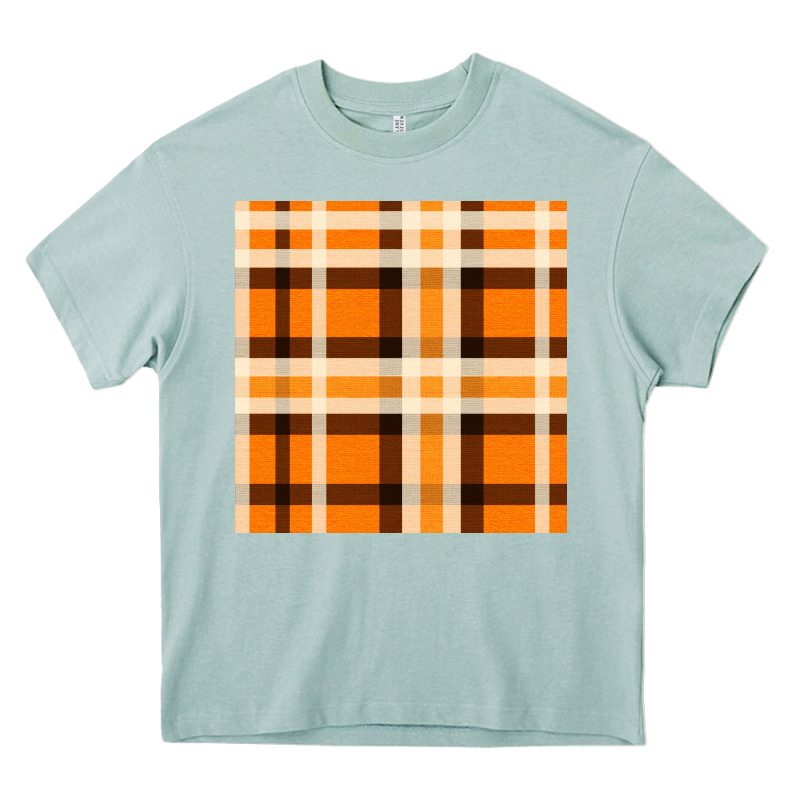 Tartan Seamless Pattern Bbs Heavy Core Tee by BundleAndBundleShop | Teevron