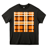 Asphalt tartan seamless pattern bbs Heavy Core Tee - BundleAndBundleShop
