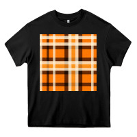 Black tartan seamless pattern bbs Heavy Core Tee - BundleAndBundleShop