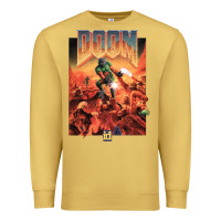 Antique Gold doom 1993 poster pc fps Premium Sweatshirt - lanVoArt