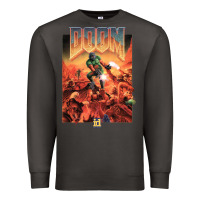 Smoke doom 1993 poster pc fps Premium Sweatshirt - lanVoArt
