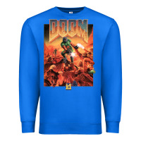 True Royal doom 1993 poster pc fps Premium Sweatshirt - lanVoArt