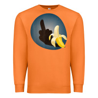 Carrot Dirty Joke Halloween Costume Joke Middle Finger Banana Premium Sweatshirt - lanVoArt