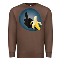 Chestnut Dirty Joke Halloween Costume Joke Middle Finger Banana Premium Sweatshirt - lanVoArt