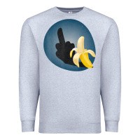 Dirty Joke Halloween Costume Joke Middle Finger Banana Premium Sweatshirt | Teevron