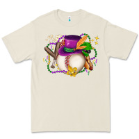 Bone mardi gras baseball Premium Tee - LillyAllenDesigns