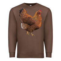 Chestnut new hampshire red chicken Premium Sweatshirt - LillyAllenDesigns