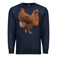 Navy new hampshire red chicken Premium Sweatshirt - LillyAllenDesigns