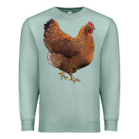 Seafoam new hampshire red chicken Premium Sweatshirt - LillyAllenDesigns