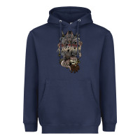 Navy skaven warhammer Heavyweight Hoodie - lanVoArt