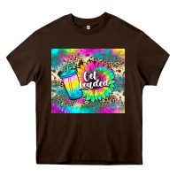 Chocolate Brown get loaded tea Heavy Core Tee - JahusDesignShop