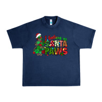 Navy i believe in santa paws Urban Heavy Tee - texasbilliewilder
