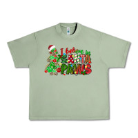 Oil Green i believe in santa paws Urban Heavy Tee - texasbilliewilder