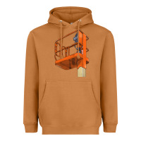 Meerkat Single Man Lift Heavyweight Hoodie - LillyAllenDesigns