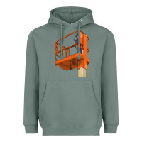 Sage Single Man Lift Heavyweight Hoodie - LillyAllenDesigns