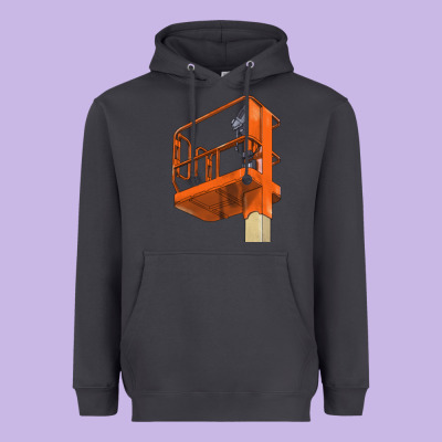 Single Man Lift Heavyweight Hoodie Designed By Lillyallendesigns