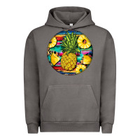 Pigment Tornado pineapple leopard Urban Hoodie - BarkalooDesign