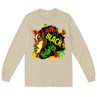 Mushroom i am black history Long Sleeve Tee - CowGirlArtShop