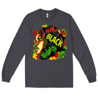 Smoke i am black history Long Sleeve Tee - CowGirlArtShop