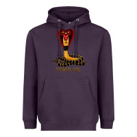 Plum cobra cai Heavyweight Hoodie - lanVoArt