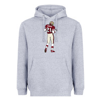 Heather Grey deion sanders 32 Heavyweight Hoodie - lanVoArt