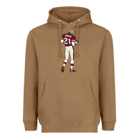 Toasted Coconut deion sanders 32 Heavyweight Hoodie - lanVoArt