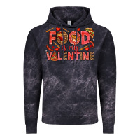 Cloud Black Food is my Valentine Vintage Hoodie - HowdyJamesFarm