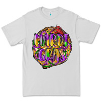 Dove Grey mardi gras Premium Tee - LillyAllenDesigns