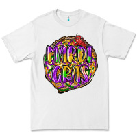 White mardi gras Premium Tee - LillyAllenDesigns