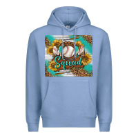 Colony Blue baseball mom squad tumbler Premium Hoodie - BundleAndBundleShop