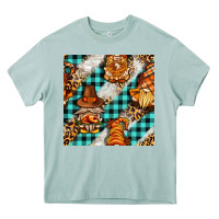 Arona thanksgiving gnomies with leopard and tartan seamless pattern bbs Heavy Core Tee - BundleAndBundleShop