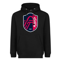 Black st. louis city sc Heavyweight Hoodie - lanVoArt