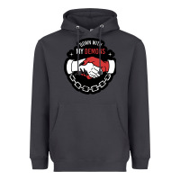 Smoke awesome down with my demons  for gift adult and kids men women  2021 Heavyweight Hoodie - lanVoArt
