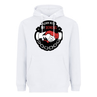 White awesome down with my demons  for gift adult and kids men women  2021 Heavyweight Hoodie - lanVoArt