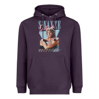 Plum patrick swayze 90s styled retro graphic design gift Heavyweight Hoodie - lanVoArt