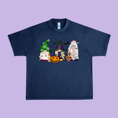 Halloween Gnomes Urban Heavy Tee Designed By Nancycooperartshop