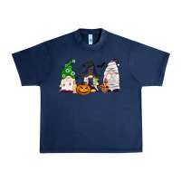 Navy Halloween gnomes Urban Heavy Tee - NancyCooperArtShop