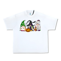White Halloween gnomes Urban Heavy Tee - NancyCooperArtShop