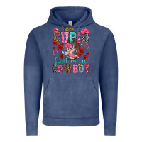 Vintage Denim Cupid find me a cowboy Valentine's Day Vintage Hoodie - HowdyJamesFarm