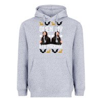 Heather Grey what we do in the shadows christmas sweater design—open my big packa Heavyweight Hoodie - lanVoArt