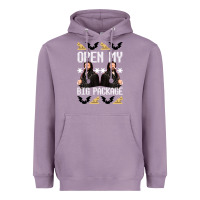 Lavender what we do in the shadows christmas sweater design—open my big packa Heavyweight Hoodie - lanVoArt