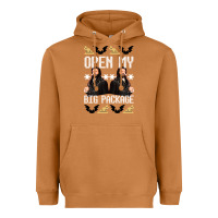 Meerkat what we do in the shadows christmas sweater design—open my big packa Heavyweight Hoodie - lanVoArt