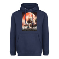 Navy bloodborne 99 Heavyweight Hoodie - lanVoArt