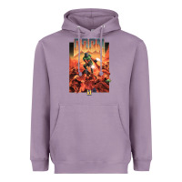 Lavender doom 1993 poster pc fps Heavyweight Hoodie - lanVoArt