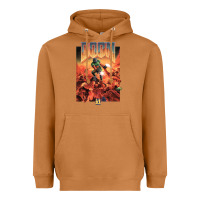Meerkat doom 1993 poster pc fps Heavyweight Hoodie - lanVoArt