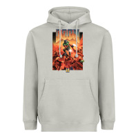 Moon Dust doom 1993 poster pc fps Heavyweight Hoodie - lanVoArt