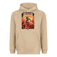 Mushroom doom 1993 poster pc fps Heavyweight Hoodie - lanVoArt