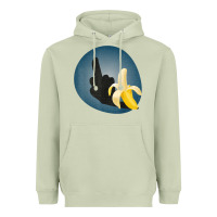 Matcha Dirty Joke Halloween Costume Joke Middle Finger Banana Heavyweight Hoodie - lanVoArt
